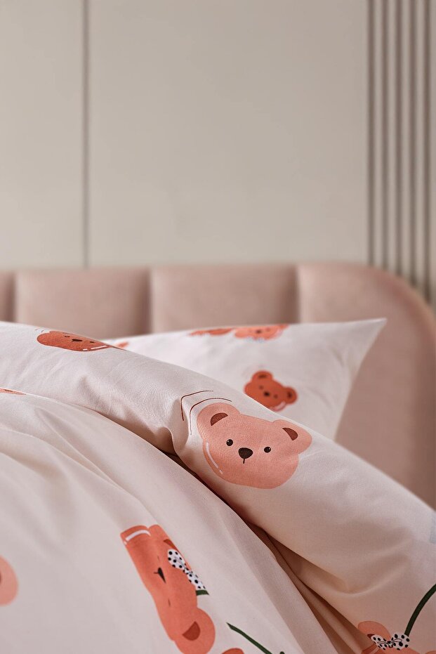 Ranforce Joyful Bearberry Nevresim Takımı Tek Kişilik - 4