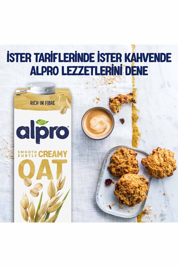 Yulaf Sütü 1 L Vegan Laktozsuz Bitkisel Bazlı - 6