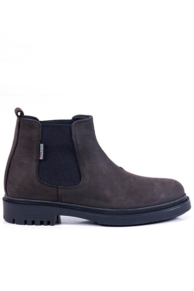 230078 Antrasit Nubuk Erkek Bot - 1