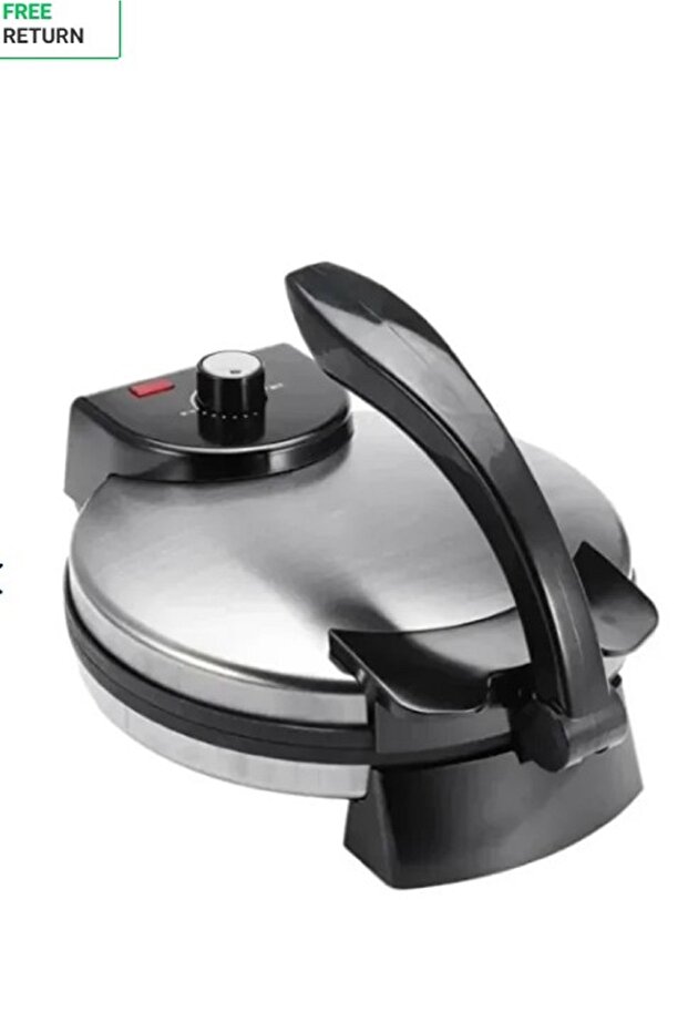 Electric Tortilla Maker Stainless Steel Non-Stick Roti Maker Machine
