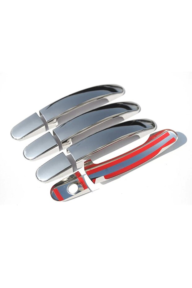 Ford Focus 2 Krom Kapı Kolu 2005-2011 Arası 4 Kapı Paslanmaz Çelik - 7