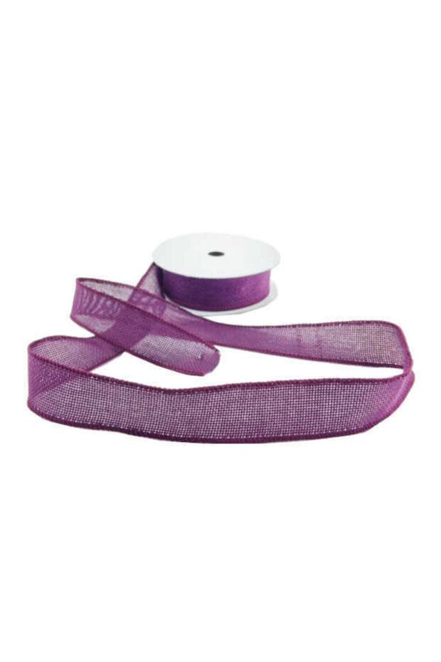 Ribbon Jute Cross Stitch Purple 3cm 10Mt Pk:1 Ar1518Mor