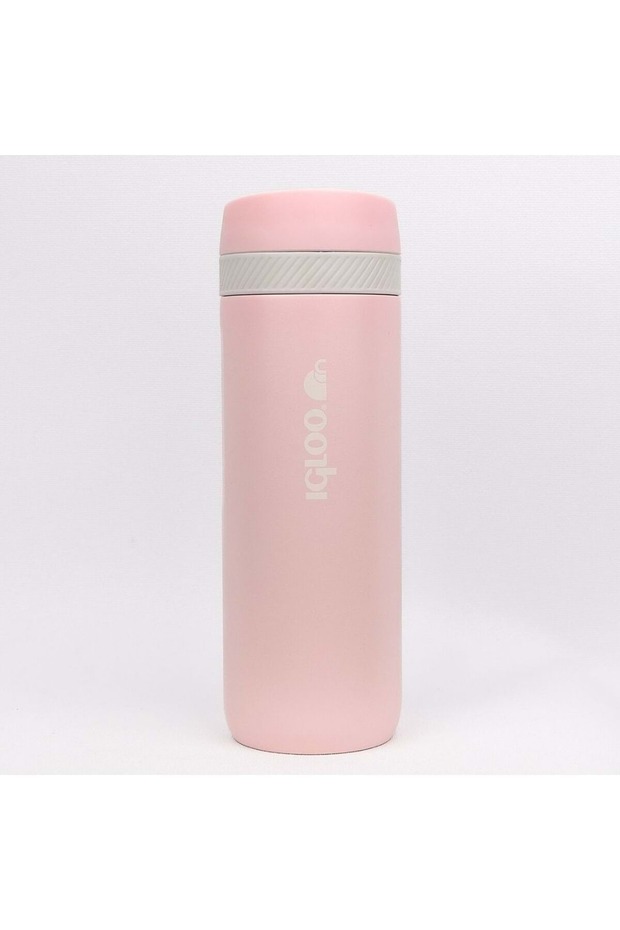 قارورة سكويد ترمس 600 مل بغطاء قفل وردي - 1