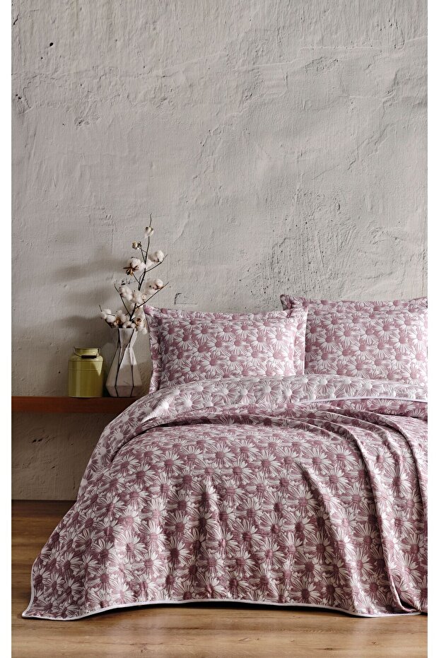 Daisy Çift Kişilik Yatak Örtüsü - 1