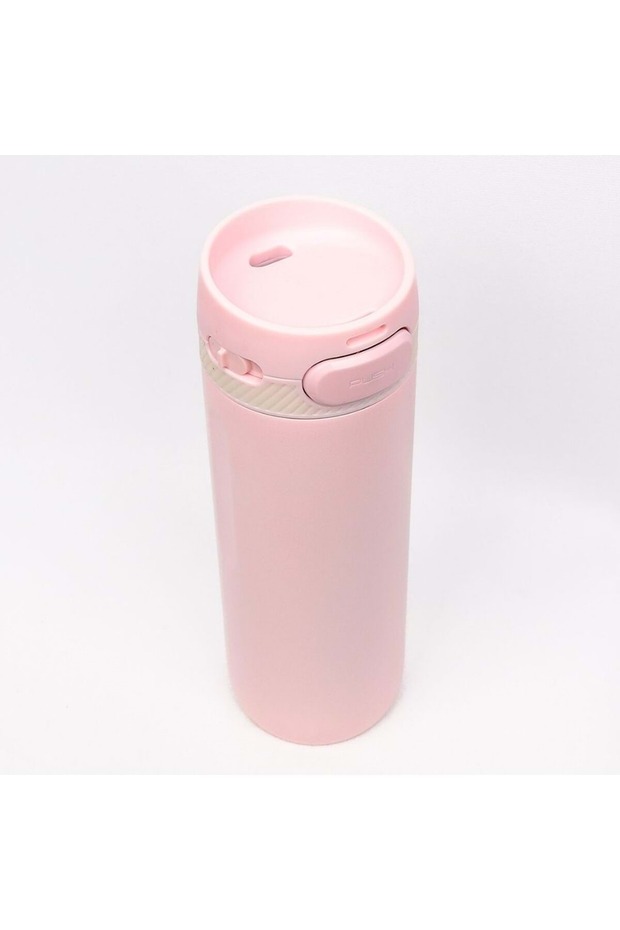 قارورة سكويد ترمس 600 مل بغطاء قفل وردي - 2