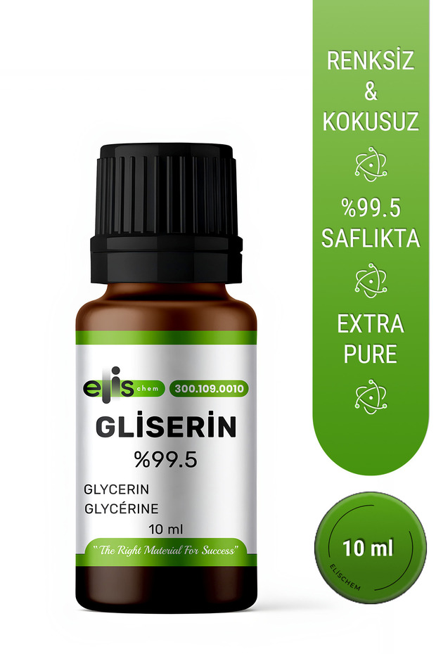 Gliserin % 99,5 Extra Pure 10 ml - 1