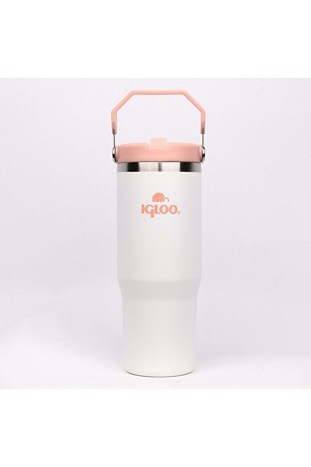 Powder Termos 900ml Matara Beyaz-pembe - 1