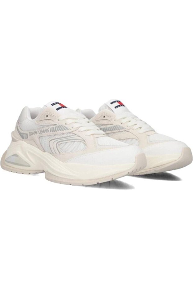 Trendy Retro Runner Sneakers - 4