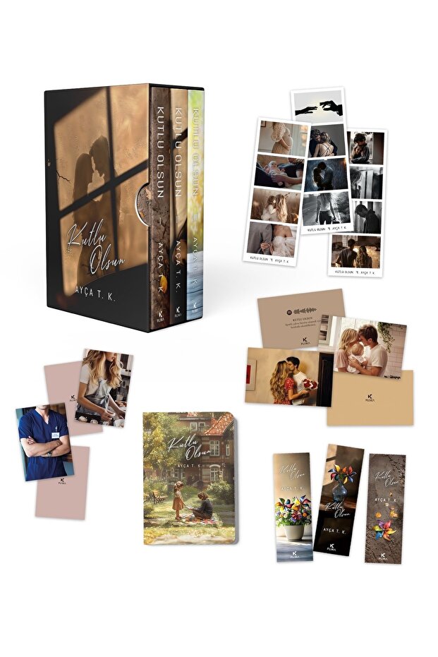 Kutlu Olsun 1-2-3 Ciltli Defterli Kutu Set—ayça T.k