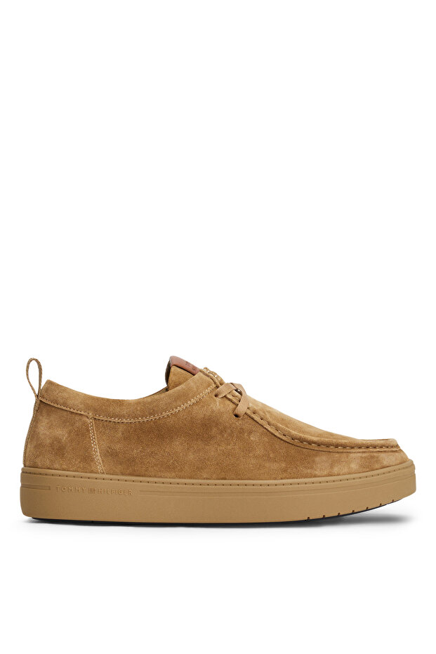 Velúr barna férfi szabadidőcipő MODERN LIGHT SUEDE MOC TOE SHOE - 1