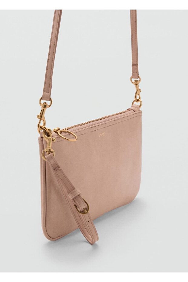 Deri görünümlü el çantası - 1