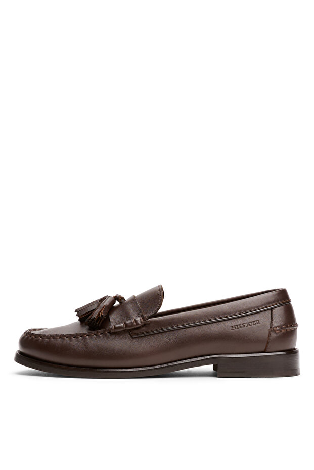 HILFIGER TASSEL LTH LOAFER - 3