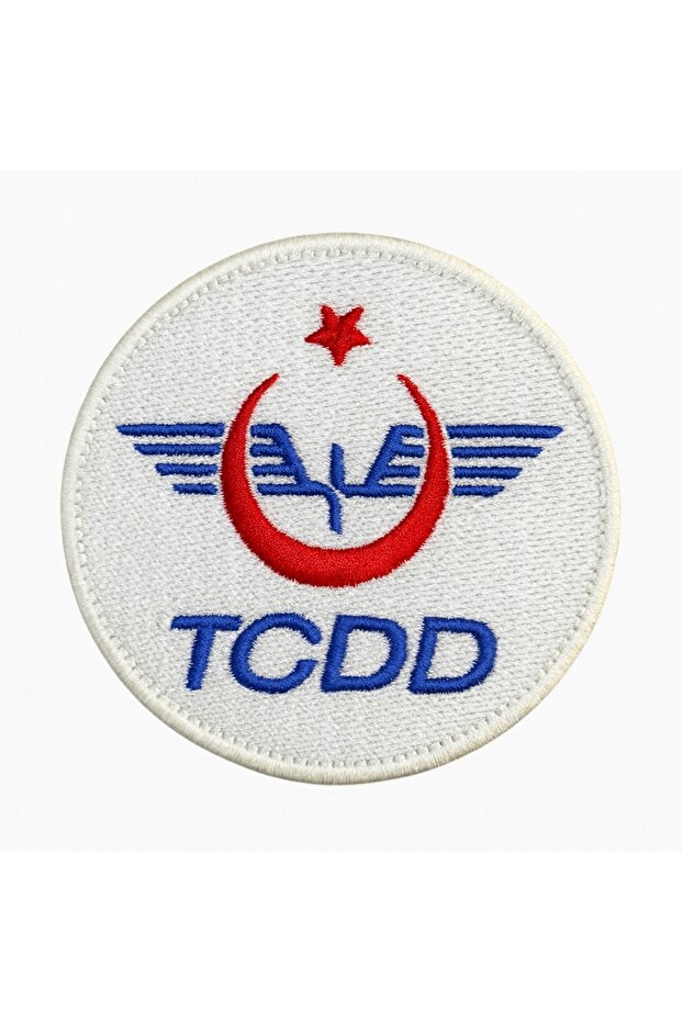 TCDD Arması – Dikişli Nakış Patch (Peç) - 1