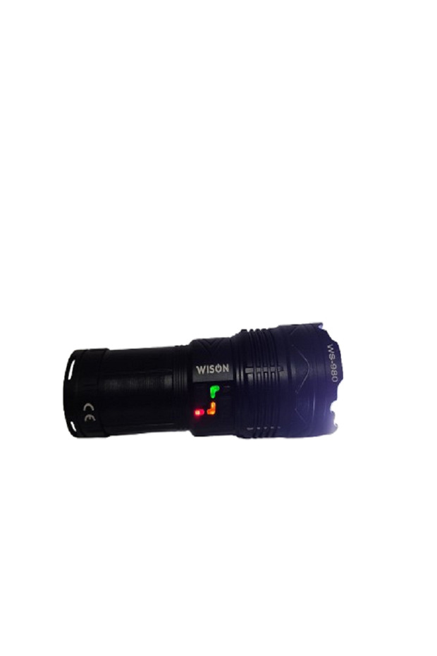 Ws-980 70 Wat 7000 Lümen Professiyonel Şarj Edileblir El Feneri (Yeni Model) - 3