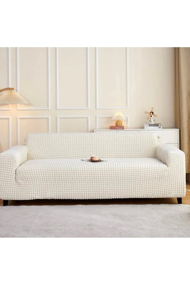 Seat Cover Seat Slipcover Elastic Seat Cover Wrinkle Pattern Home Textile Sofa Cover
