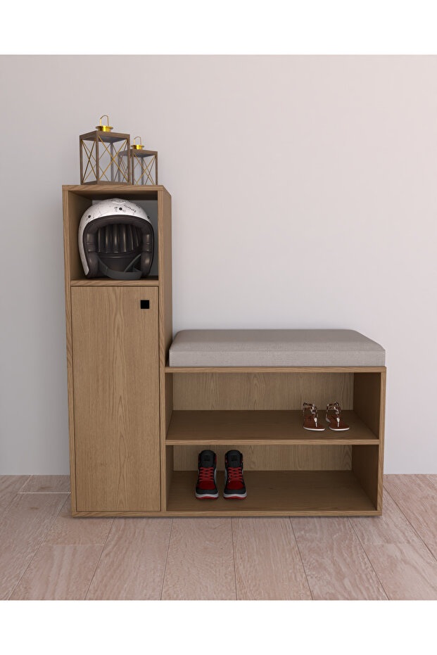 Kapı Önü Ayakkabılık Puf | %100 MDF - 5
