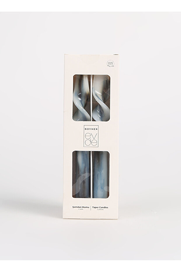 Şamdan Mum, Bedensiz, Siyah - 1