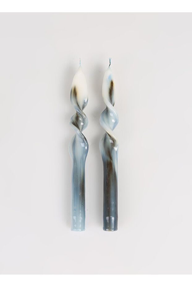 Şamdan Mum, Bedensiz, Siyah - 2