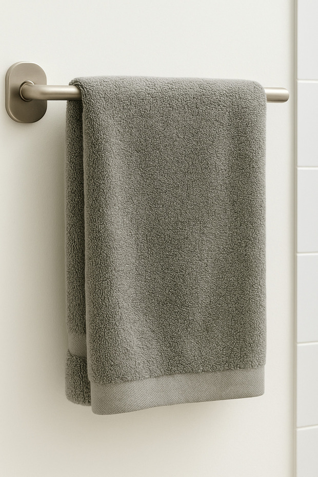 2-Piece Spa Sauna Hammam Hotel Bath Towel 90X150 | Fade Resistant Gray Anthracite