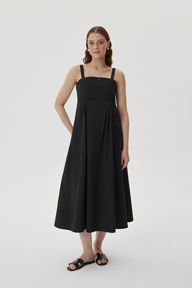 CLAIRE KALIN ASKILI ELBİSE - 1