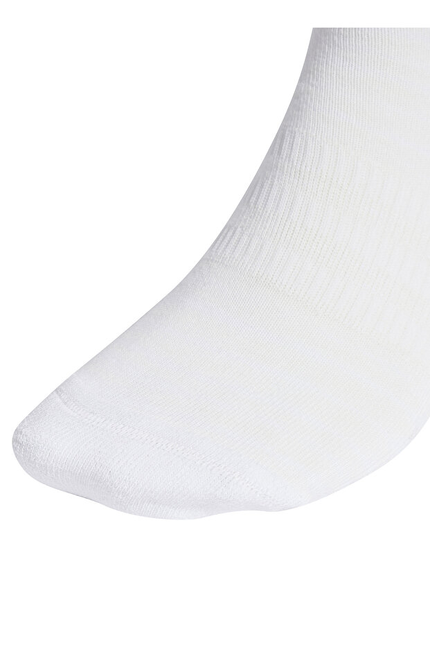 Unisex Socken, 3er Pack - Linear Crew Cushioned, Logo, gepolstert, einfarbig - 3