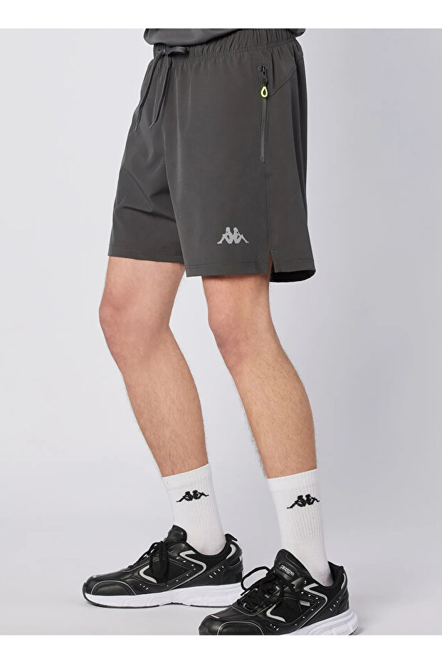 382H11W-A3Q FASTINA SHORT Antrasit Lastikli Bel Regular Fit Düz Erkek Şort - 3