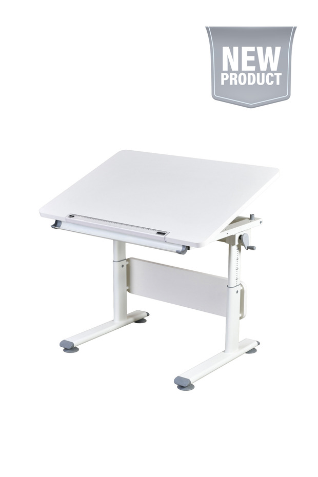 Mini Vega Simple Çalışma Masası, Yükseklik Ayarlı Çalışma Masası, Çocuk Ekru Ders Çalışma Masası - 1