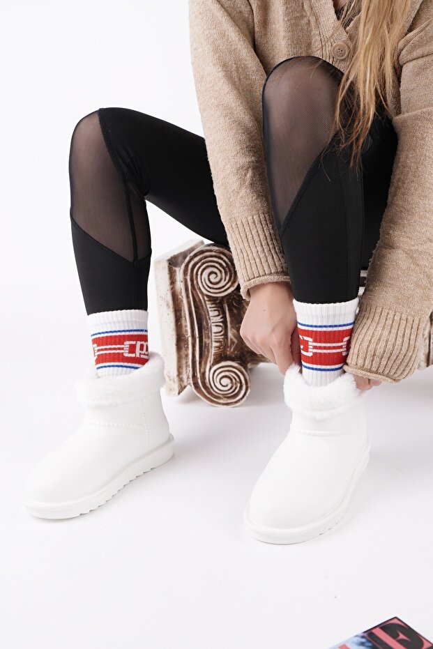 Frosty Women's Fur Rain and Snow Boots