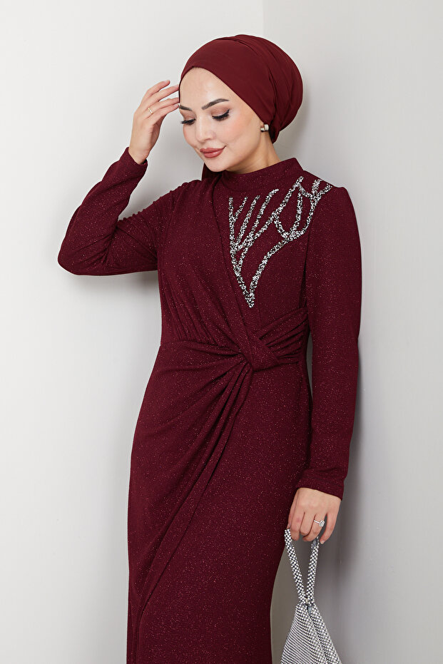 Rochie de seară Eylül Tesettür - 4