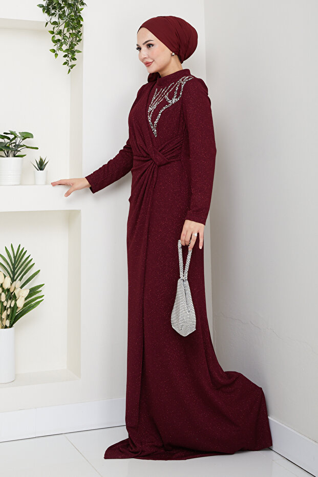 Rochie de seară Eylül Tesettür - 3