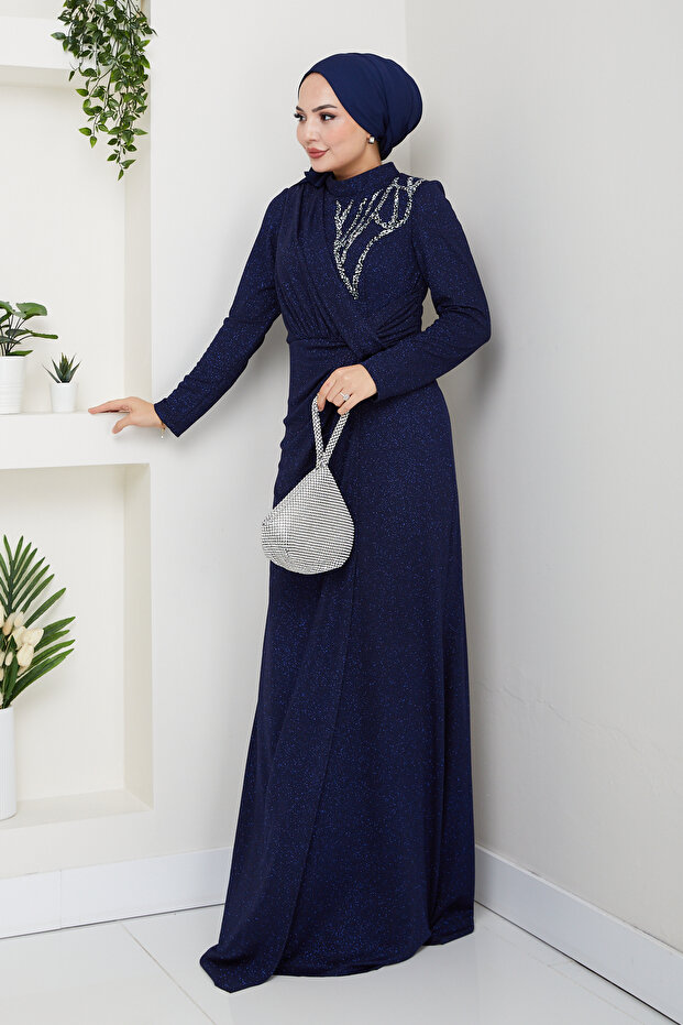 Rochie de seară Eylül Tesettür - 3
