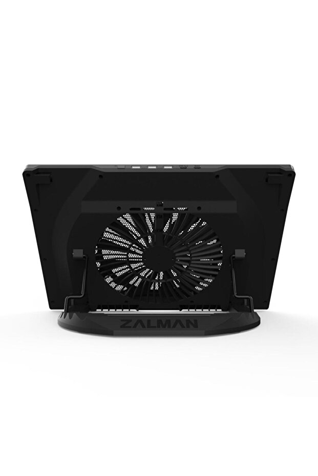 Zm-Ns3000 White Led Illuminated 200mm Fan 17 Notebook Cooler Stand - 5