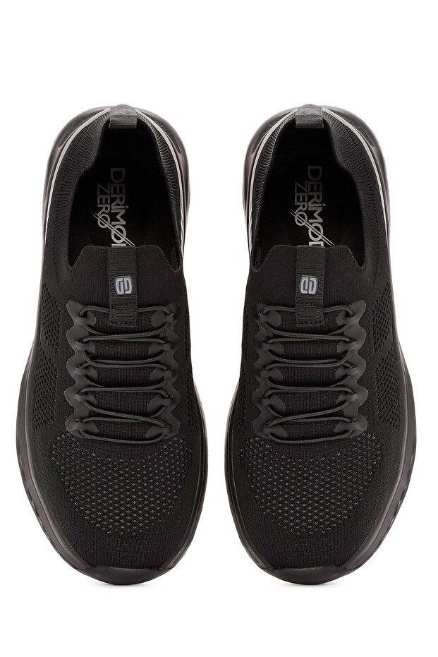 Zero Erkek Siyah Bağcıklı Kalın Tabanlı Sneaker 25SFD69176F - 7