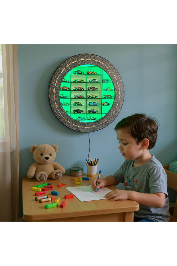 Araba Rafı Işıklı Mobilya - 3