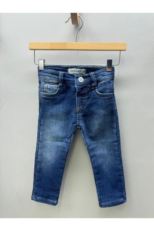 Jacklions baby boy 1-5 years skinny leg denim pants 23019 denim blue