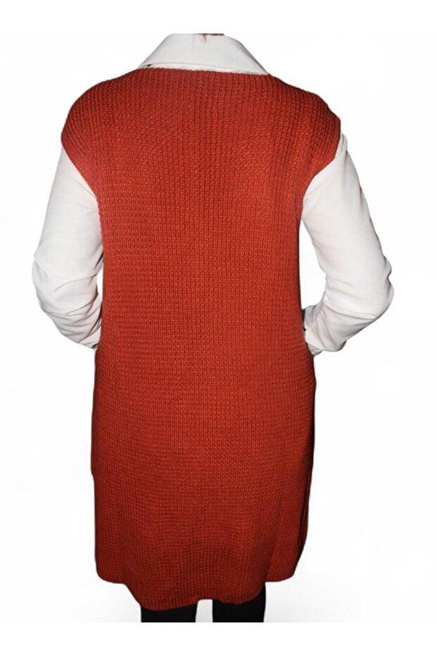 Selanik Cepli Triko Süveter - 5