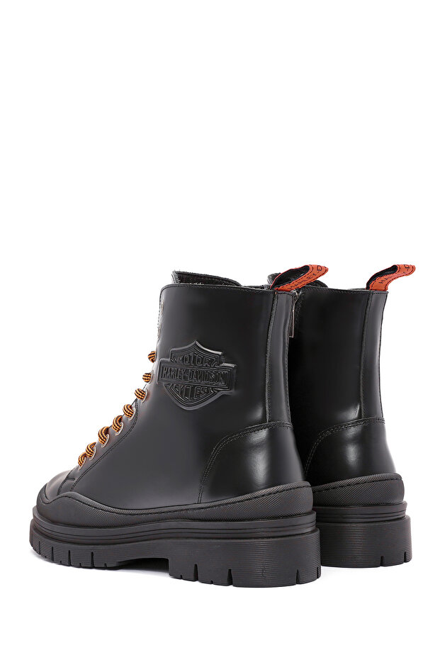 Alex Kadın Siyah Deri Bot - 6