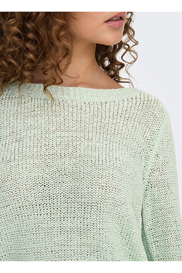 Knitted Pullover Kadın Bluz - 3