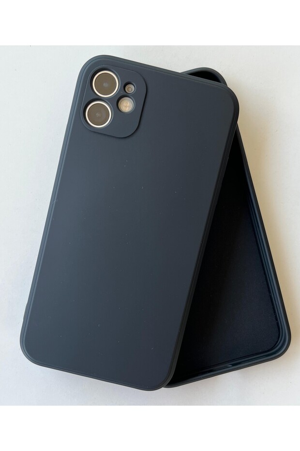 iPhone 11 Compatible Cornered Case Without Logo (12 Look) Velvet Silicone Case for Launch
