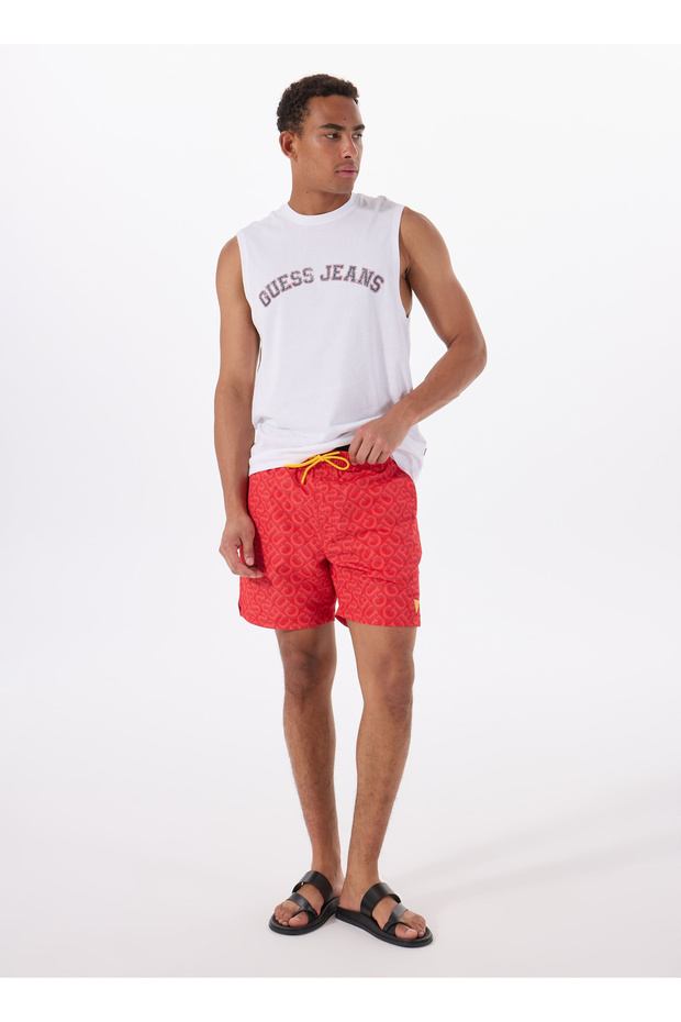 Kırmızı Erkek Şort Mayo SWIMTRUNK MEDIUM GUE - 1