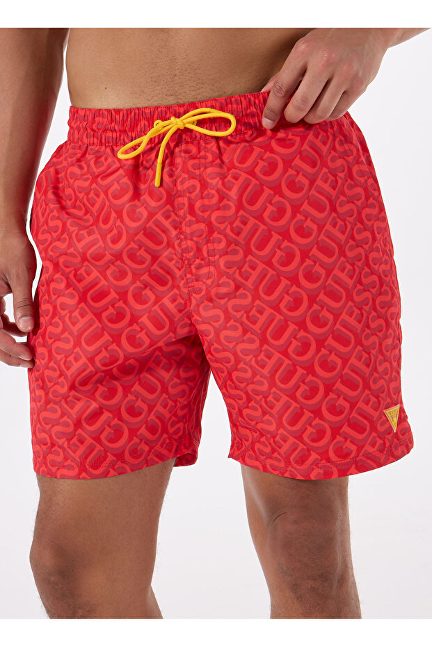 Kırmızı Erkek Şort Mayo SWIMTRUNK MEDIUM GUE - 2