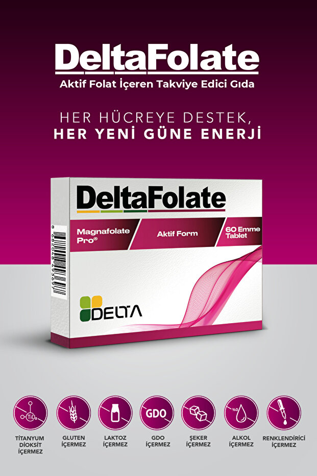 Folate Magnafolate Pro 60 Tablet - 1