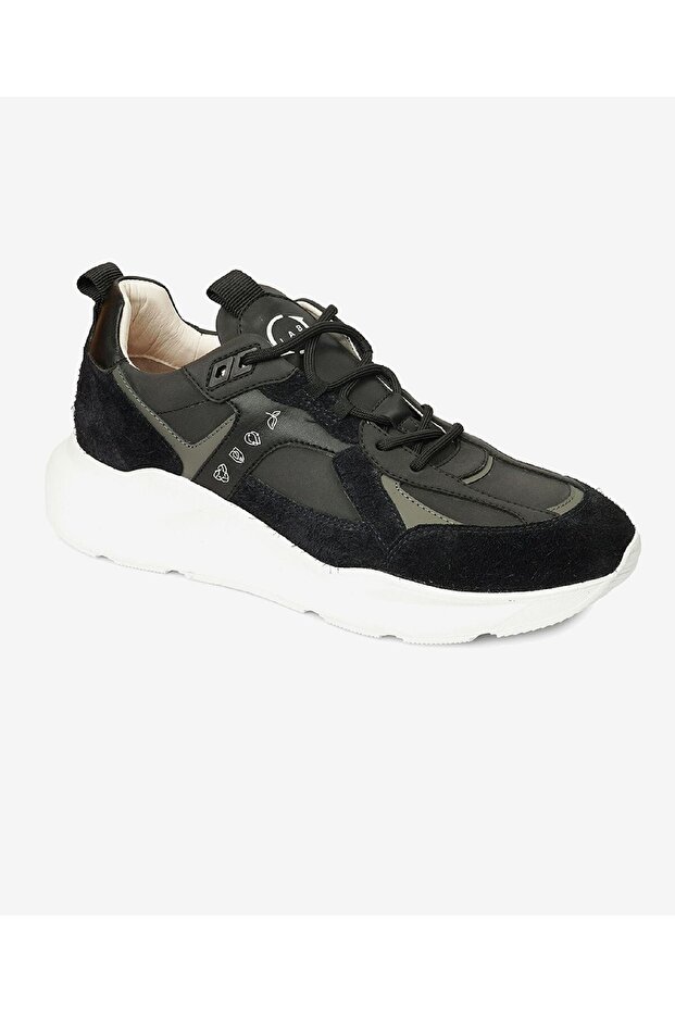 LAB Erkek Siyah Sneaker Ayakkabı 4K1SA20271 - 2