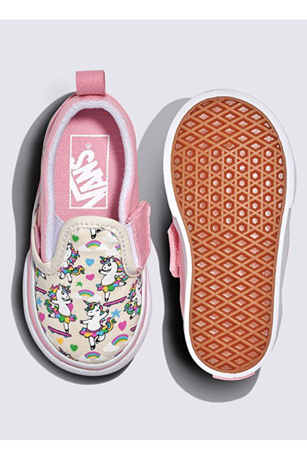 Pembe Kız Çocuk Yürüyüş Ayakkabısı VN000D0TCY71-Slip-On V - 3