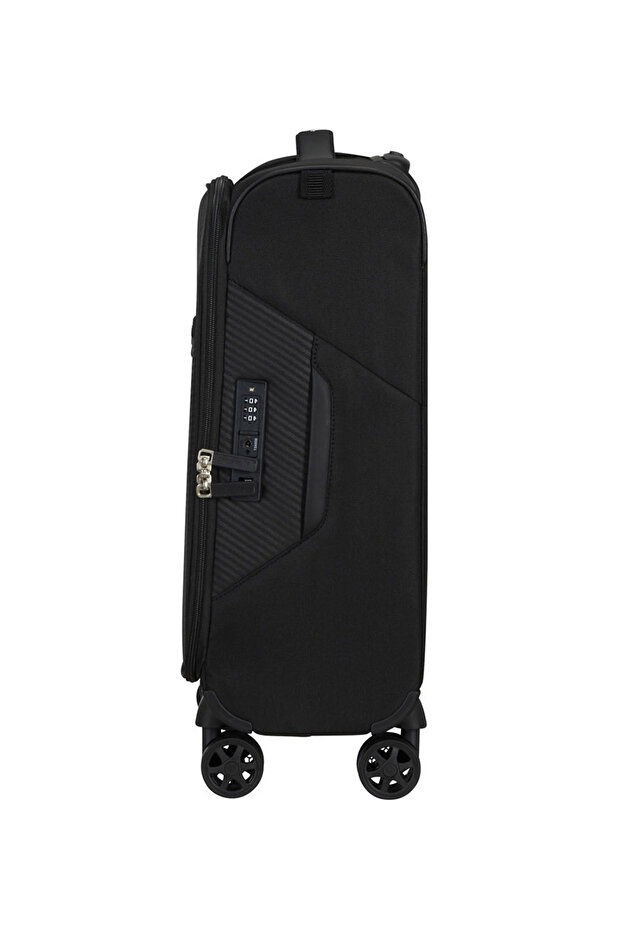 Siyah Çekçekli Kumaş Valiz LITEBEAM-SPINNER 55/20 - 4