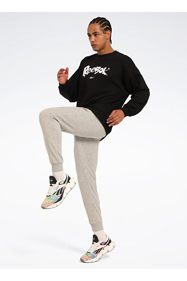 LC 8005 NEW ID REG JOGGER Gri Melanj Regular Fit Erkek Eşofman Altı - 2