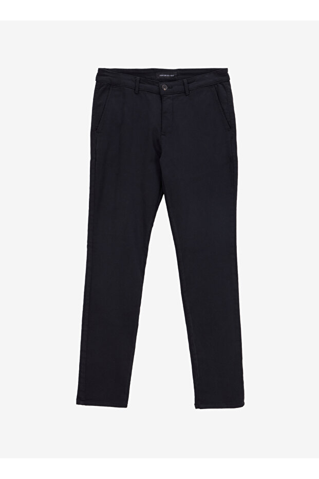 Altınyıldız Classics Normal Waist Normal Leg Slim Fit Black Men's Pants Ace001252276_Syh