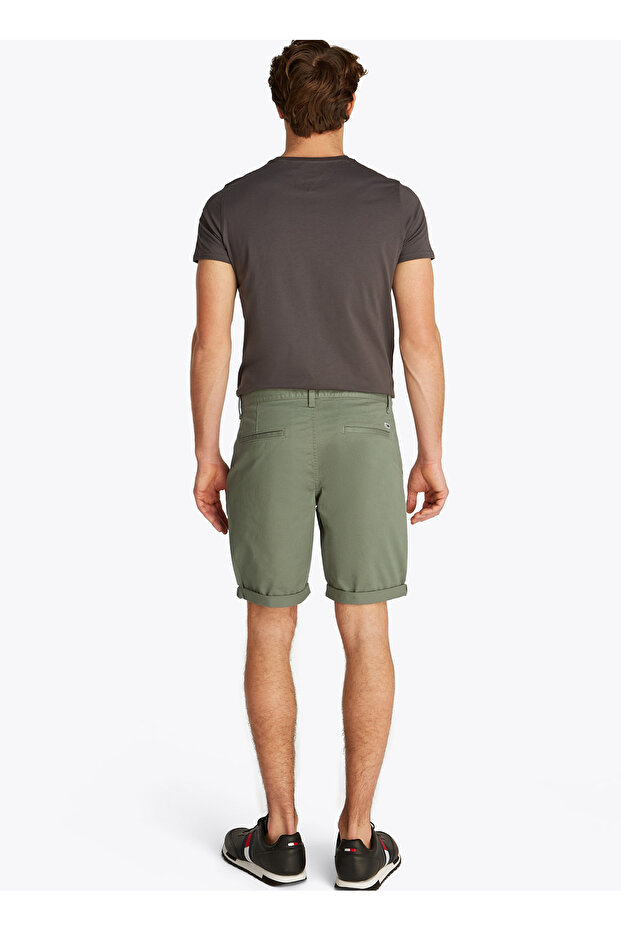 Denim Şort, 31, Yeşil - 4