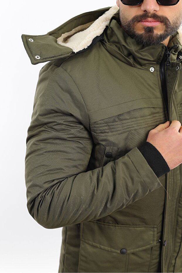 معطف شتوي من الفرو - 7