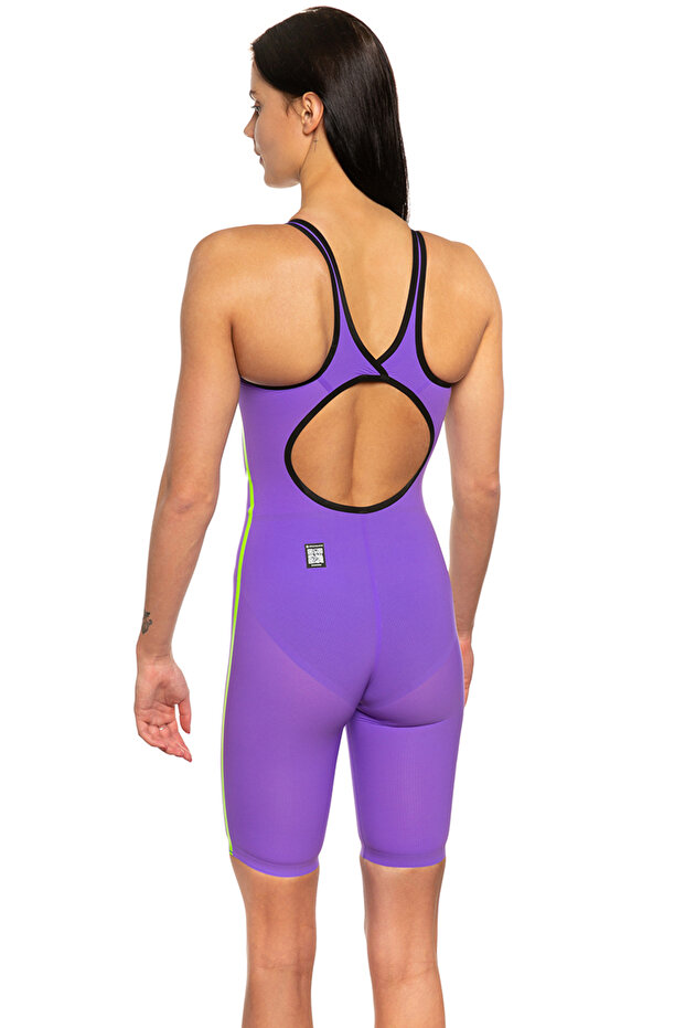 Forceshell Evolution Kadın Yarış Mayosu Open Back - Mor - S/uk26/65 - 3